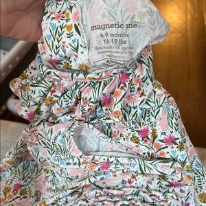 Magnetic Me Floral dress with bloomers